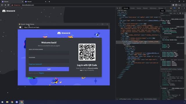 The Scariest Fake Discord Login Phishing Scam! смотреть онлайн