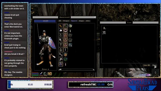 Link's Gear Acquired | Ep 30 | Brad Plays Morrowind