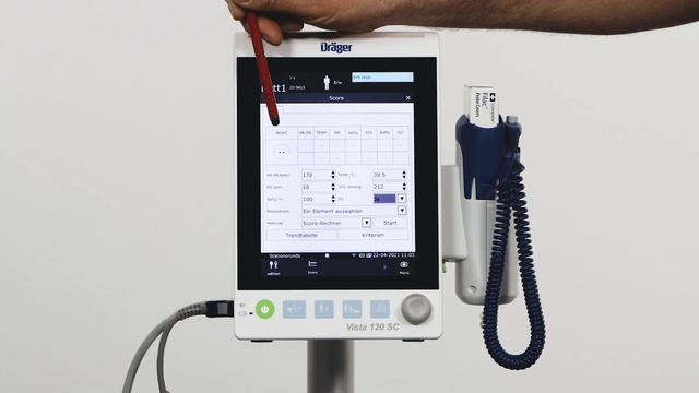 Dräger Vista 120 SpotCheck - EWS смотреть онлайн