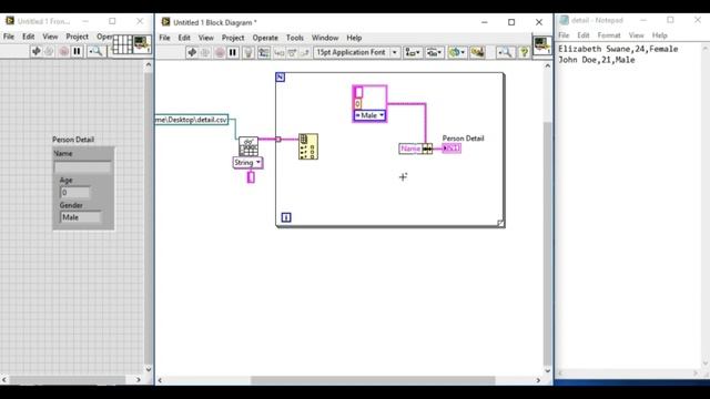 How to Read Spreadsheet CSV file - LabVIEW смотреть онлайн