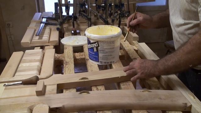 Шикарный стол своими руками, Рабочий стол для мастерской , стол для изготовления мебели, часть 2 смотреть онлайн