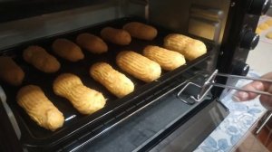 Эклеры! Рецепт заварных пирожных с белковым кремом!