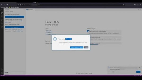 How to Create Personal Access Token and Clone GitHub repo in Code Server