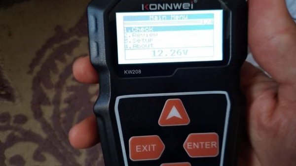 Как переключить язык на Konnwei KW 208