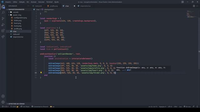 Navigation Bar Animated - [Lua for MTA:SA] смотреть онлайн
