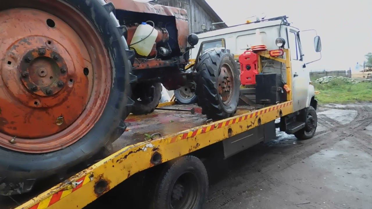 Купили на халяву Т40.Везем домой! смотреть онлайн