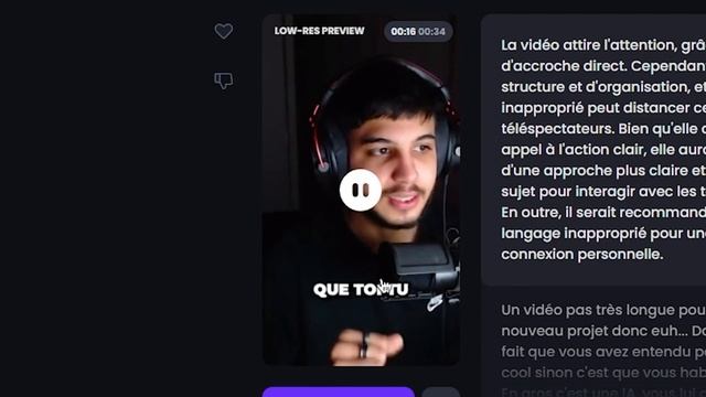 Opus Clip : Générez automatiquement des TikTok depuis vos vidéos YouTube grâce à l'IA ! смотреть онлайн