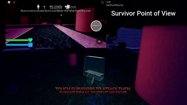 BEAR* Roblox - Invisible Bear Glitch смотреть онлайн