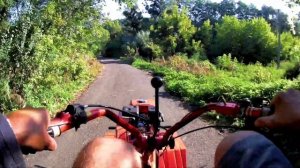 Покатушки на мотоблоке Форте.