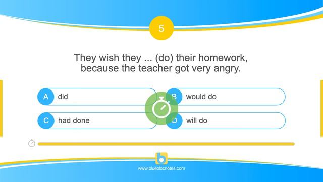 Grammar Activities: Wish Clauses (Multiple Choice) смотреть онлайн