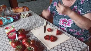 Томат Арбузный ранний, урожайный, вкусный