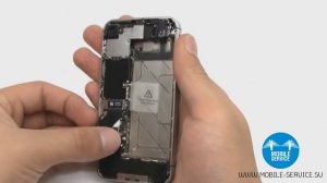 Замена аккумулятора iPhone 4s. Инструкция по замене батареи iPhone 4s.