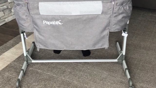 Papablic Baby Bassinet & Bedside Sleeper Assembly Video смотреть онлайн