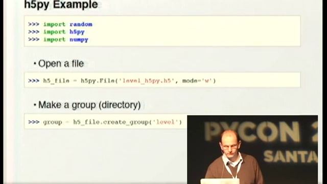 Python and HDF5 - Fast Storage for Large Data смотреть онлайн
