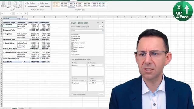 Improve Your Pivot Table Report Design and Layout смотреть онлайн