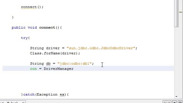 Java - Ms Access Database Application - 2 - Connection to Database смотреть онлайн