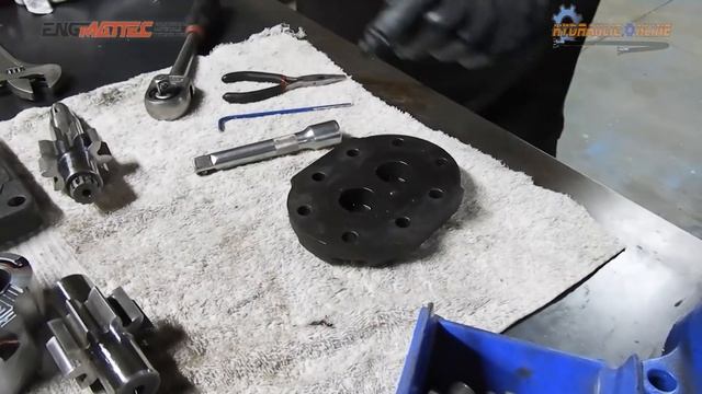 How a Hydraulic Gear Pump Works and How to do a Rotation Change смотреть онлайн