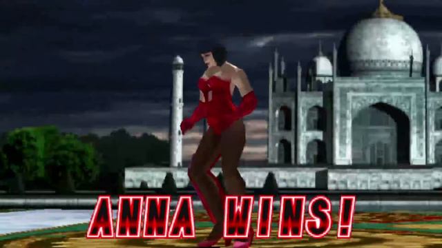 Tekken 2 - Anna Williams (Win Poses) смотреть онлайн