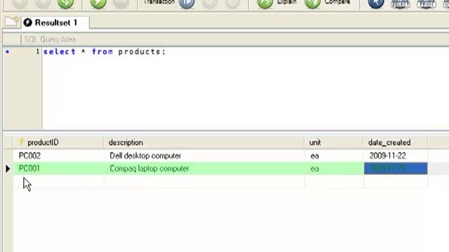 MySQL Query Browser Tutorial part 1 смотреть онлайн