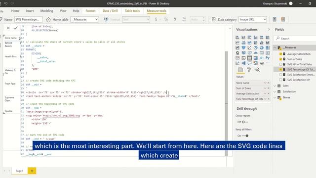 Embedding SVG images in Power BI смотреть онлайн
