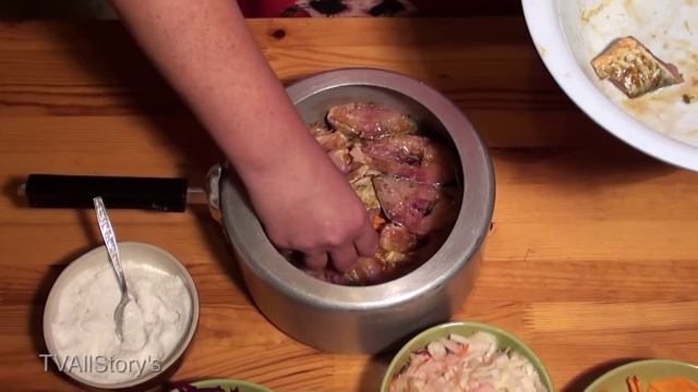 Рыба ЧОЛЕНТ-ФИШ в Скороварке (еврейская кухня) смотреть онлайн