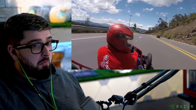 HARD PLAY РЕАКЦИЯ ГОНКИ С ГОРЫ БЕЗ ДВИГАТЕЛЕЙ В ЭКВАДОРЕ - Yuri The Professional смотреть онлайн