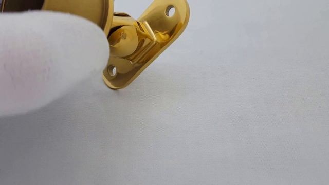 Шар N в стойку Ф38х1.5 плоск. золото