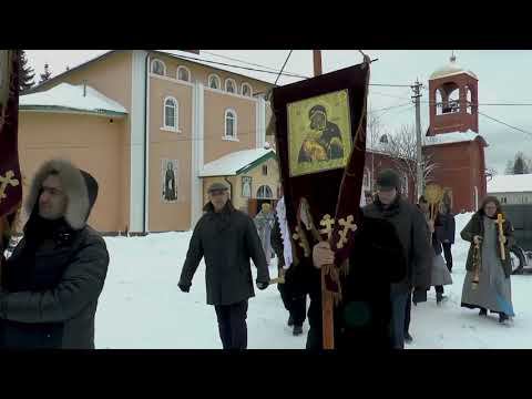 Крестный ход в праздник иконы Божией Матери «Воскрешающая Русь» 18_12_2022 смотреть онлайн