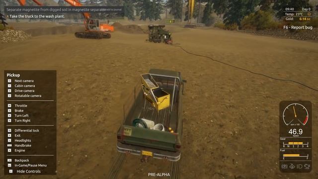 Gold Rush: The Game - Digging & Panning For Gold! - Gold Mining Sim - Gold Rush Pre-Alpha Gameplay