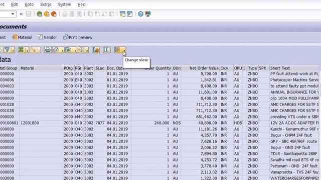 How to get Purchase Order History in a single SAP MM Report II SAP T Code ME80FN II смотреть онлайн