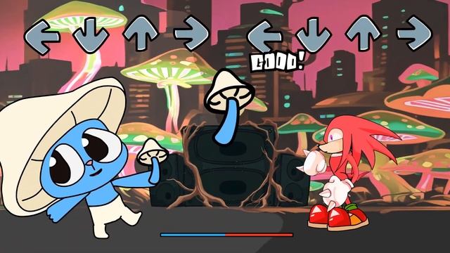 The Smurf Cat Unleashed: SpongeBob's Epic FNF Showdown! Sonic.EXE смотреть онлайн