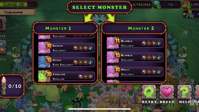 How to breed epic quibble on water island in my singing monsters смотреть онлайн