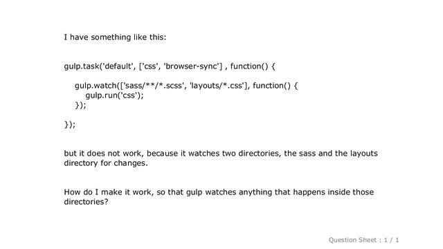 CSS : How to Gulp-Watch Multiple files? смотреть онлайн