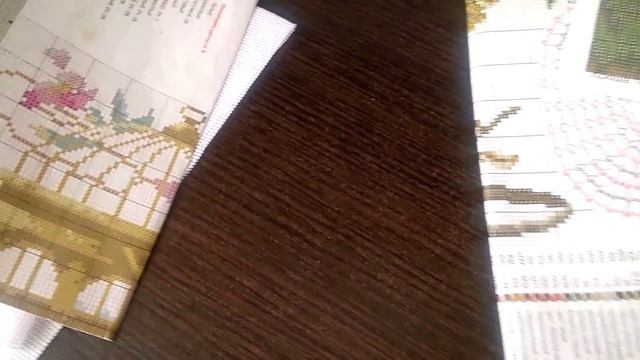 Рукодельный VLOG...Сбор картин.Мамина работа.Организация ниток. Миниатюрки... смотреть онлайн