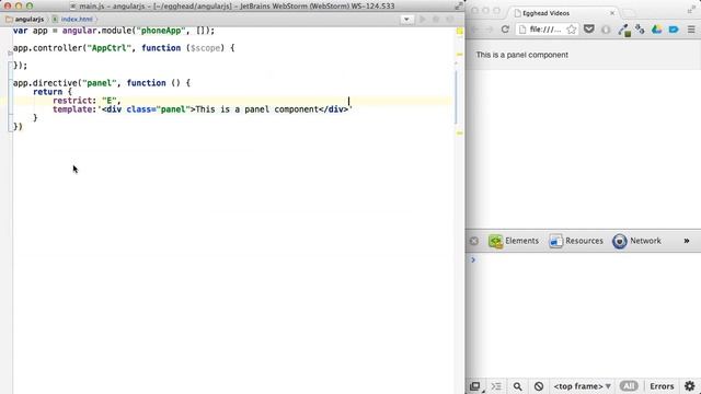 Egghead.io - AngularJS - Transclusion Basics смотреть онлайн