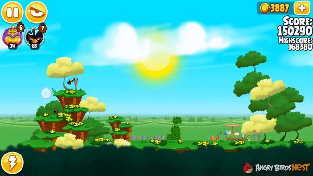 Angry Birds Seasons Marie Hamtoinette 1-13 Walkthrough 3 Star смотреть онлайн