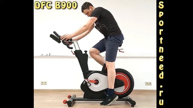 Спин байк DFC B900 обзор велотренажера смотреть онлайн