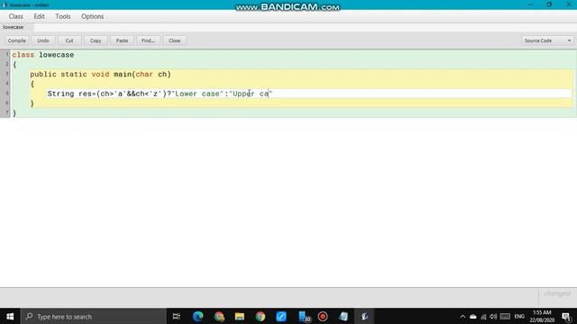program in java to check whether the character is a lower case character or not || Pavan solutions смотреть онлайн