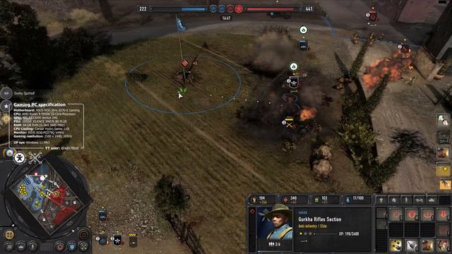 Company Of Heroes / against AI / Ryzen 9 5950X + RTX3090 / 1440p смотреть онлайн