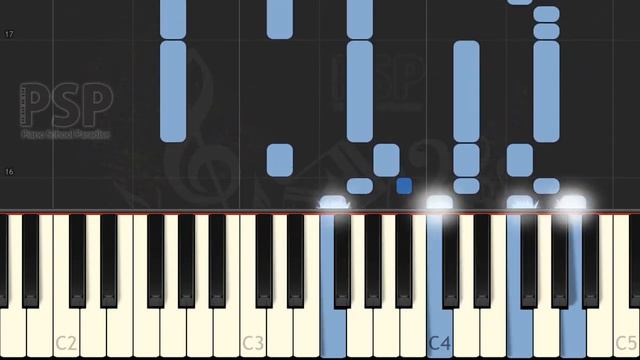 gaudete rejoice (Traditional) [Synthesia Piano Tutorial] смотреть онлайн