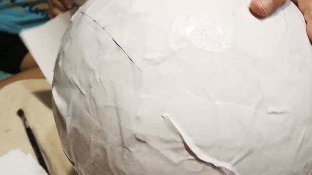 Шар папье-маше для макета летающего шара или пиньяты смотреть онлайн