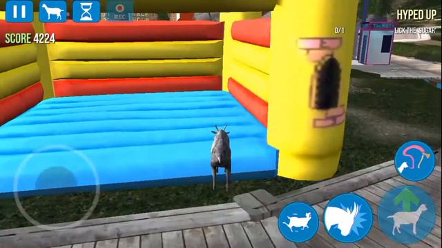 Goat Simulator: Goat City Bay Update Game Play on IOS смотреть онлайн