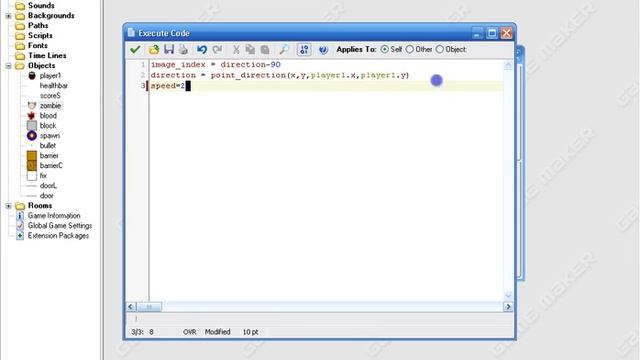 game maker how to make barriers fixable and easy zombie game смотреть онлайн