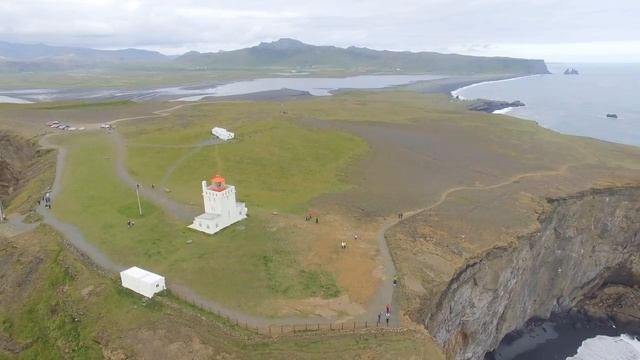 Dyrholaey, Iceland смотреть онлайн