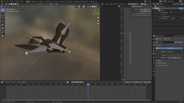 Creating a flock of birds in Blender in ~1 minute смотреть онлайн