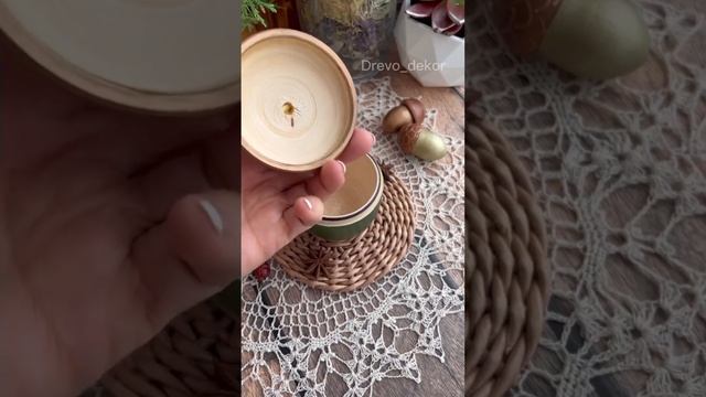 Идея подарка для любого возраста! Шкатулка из липы! Декупаж. смотреть онлайн