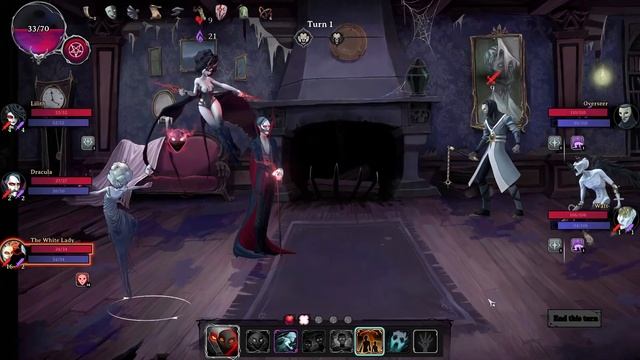 White Lady does 600+ damage PER TURN with her mask! Let's beat book 2! | Rogue Lords | 7 смотреть онлайн