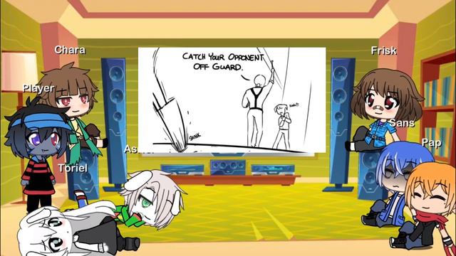 Undertale reacts to Undermob part 1//Gacha life// GLRV смотреть онлайн