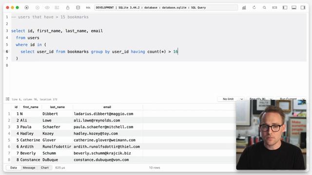 54. Subqueries смотреть онлайн
