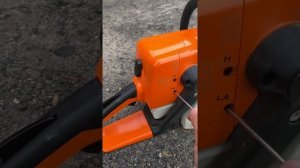 Настройка карбюратора Stihl 210